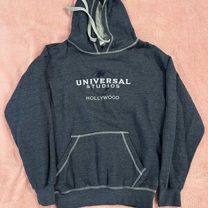 Universal Studios Men's Blue & Gray Hoodie